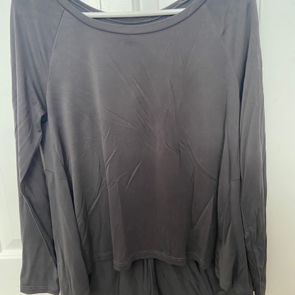 Grey long sleeve top - Picture 2 of 2